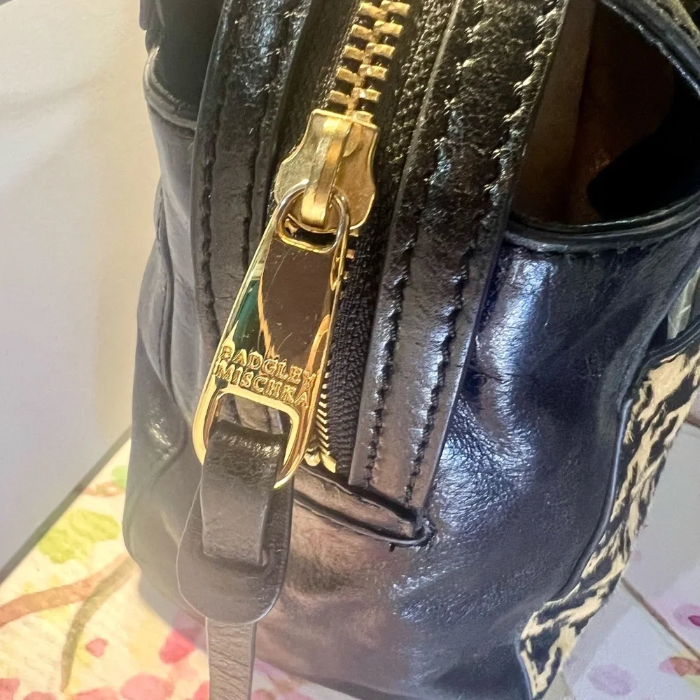 Badgley Mischka Houndstooth Miranda shoulder bag - Picture 7 of 10